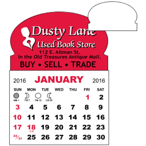 3" x 3.875" calendar pad with 12 pages of one month... from ASI 89910 Stouse, LLC