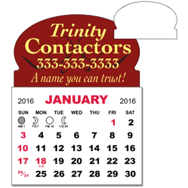 3" x 3.875" calendar pad with 12 pages of one month... from ASI 89910 Stouse, LLC