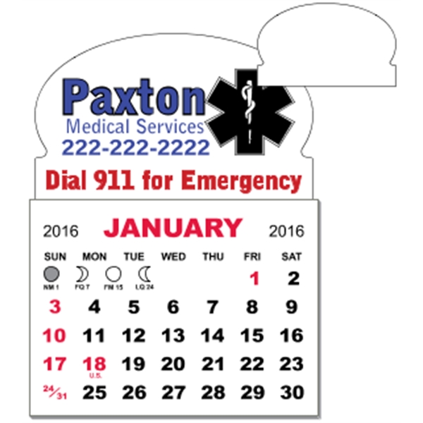 3" x 3.875" calendar pad with 12 pages of one month... from ASI 89910 Stouse, LLC