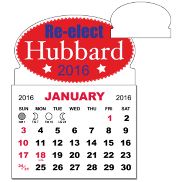 3" x 3.875" calendar pad with 12 pages of one month... from ASI 89910 Stouse, LLC