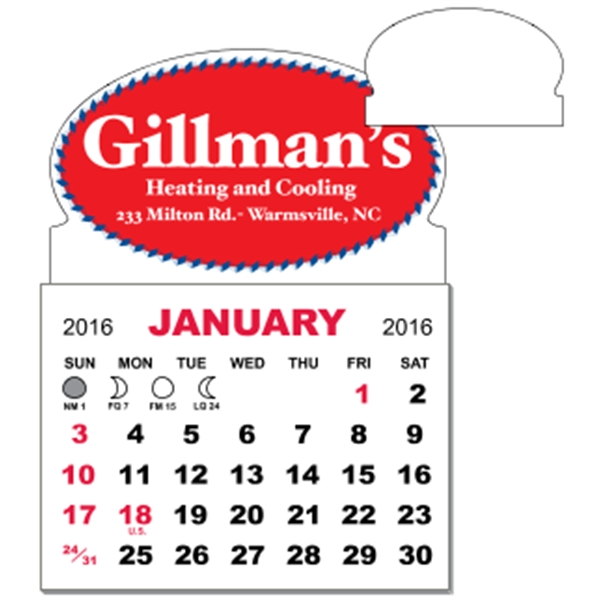 3" x 3.875" calendar pad with 12 pages of one month... from ASI 89910 Stouse, LLC