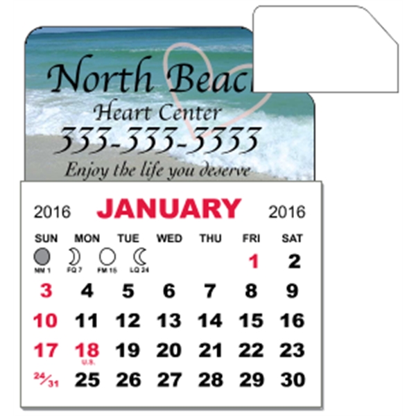 3" x 3.875" calendar pad with 12 pages of one month... from ASI 89910 Stouse, LLC