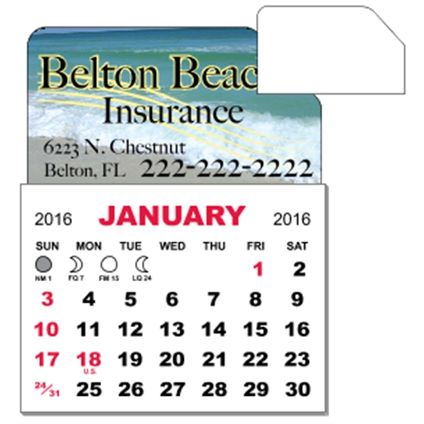 3" x 3.875" calendar pad with 12 pages of one month... from ASI 89910 Stouse, LLC