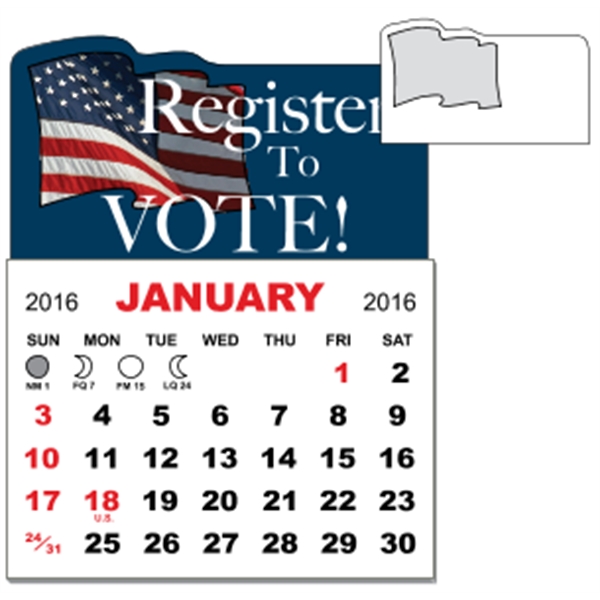 3" x 3.875" calendar pad with 12 pages of one month... from ASI 89910 Stouse, LLC