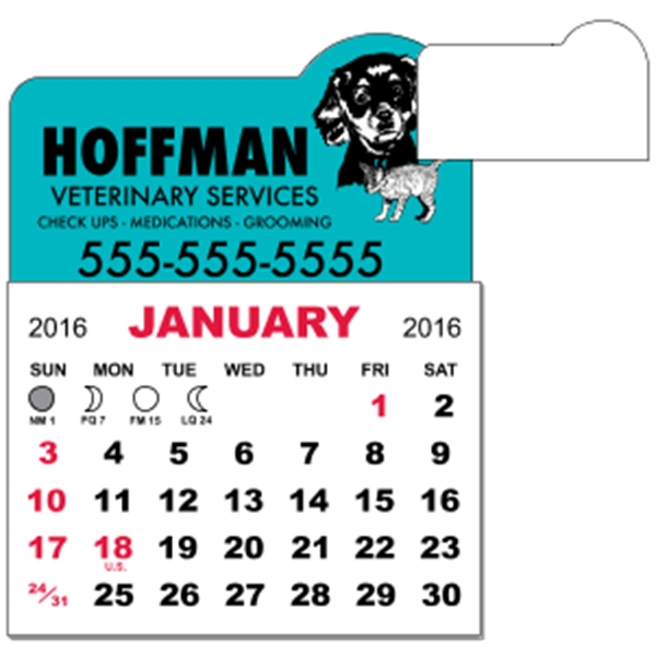 3" x 3.875" calendar pad with 12 pages of one month... from ASI 89910 Stouse, LLC