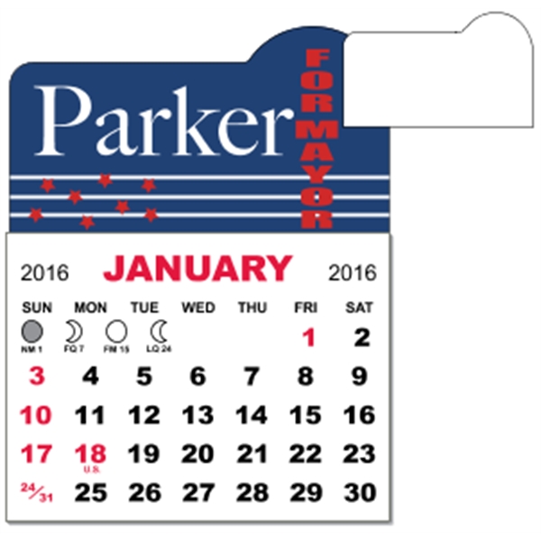 3" x 3.875" calendar pad with 12 pages of one month... from ASI 89910 Stouse, LLC