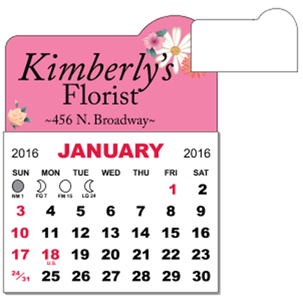 3" x 3.875" calendar pad with 12 pages of one month... from ASI 89910 Stouse, LLC
