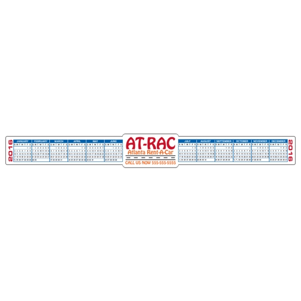 13" x 1.5" calendar decal, digitally printed.... from ASI 89910 Stouse, LLC