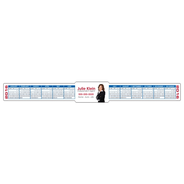 13" x 1.5" calendar decal, digitally printed.... from ASI 89910 Stouse, LLC