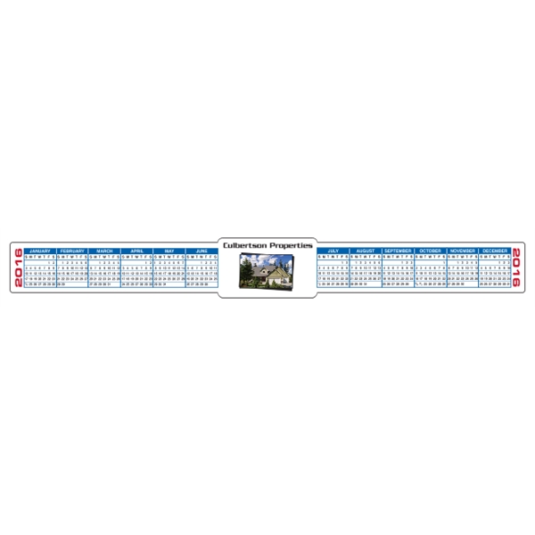 13" x 1.5" calendar decal, digitally printed.... from ASI 89910 Stouse, LLC