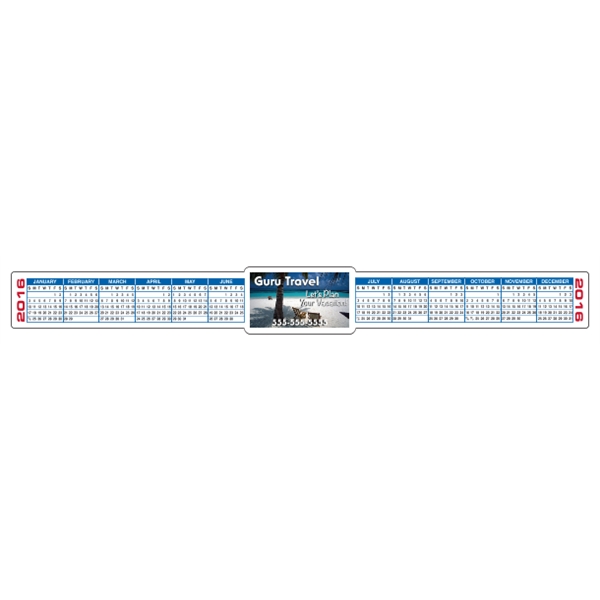 13" x 1.5" calendar decal, digitally printed.... from ASI 89910 Stouse, LLC