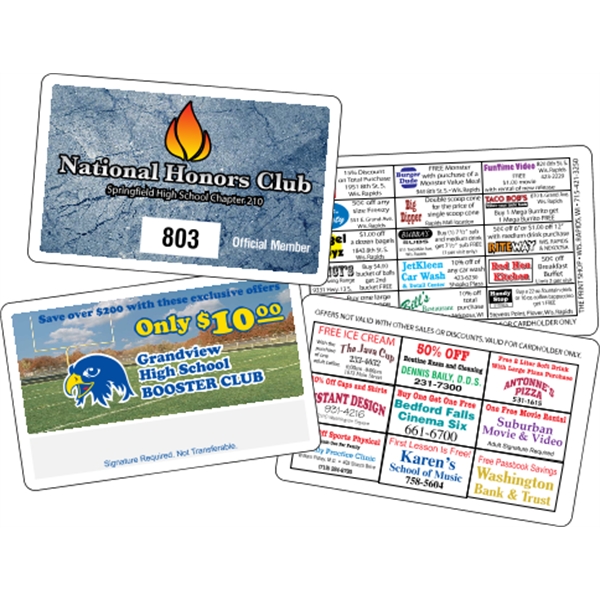 Membership cards are digitally printed. All colors will be created from... from ASI 89910 Stouse, LLC