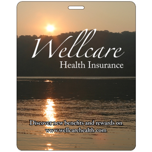 4" x 5" deluxe badge with slot made of .030" thick... from ASI 89910 Stouse, LLC