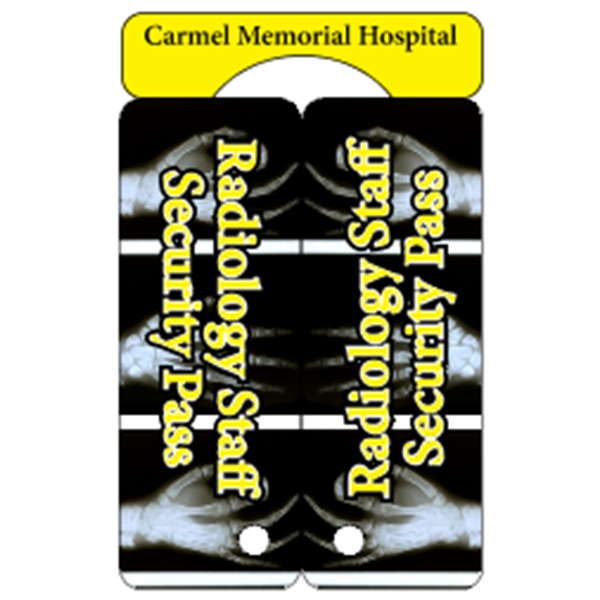 2.125" x 3.375" gloss white deluxe plastic card with .020" thickness... from ASI 89910 Stouse, LLC