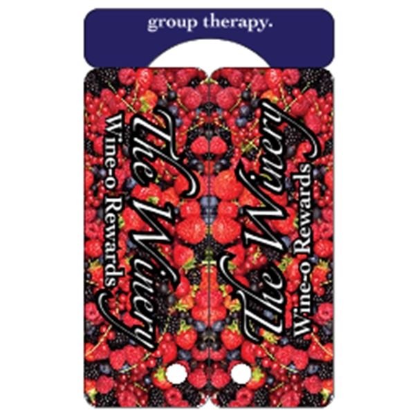 2.125" x 3.375" gloss white deluxe plastic card with .020" thickness... from ASI 89910 Stouse, LLC