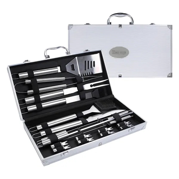 BBQ Master 18 pc Grill Kit... from ASI 40480 Koozie Group