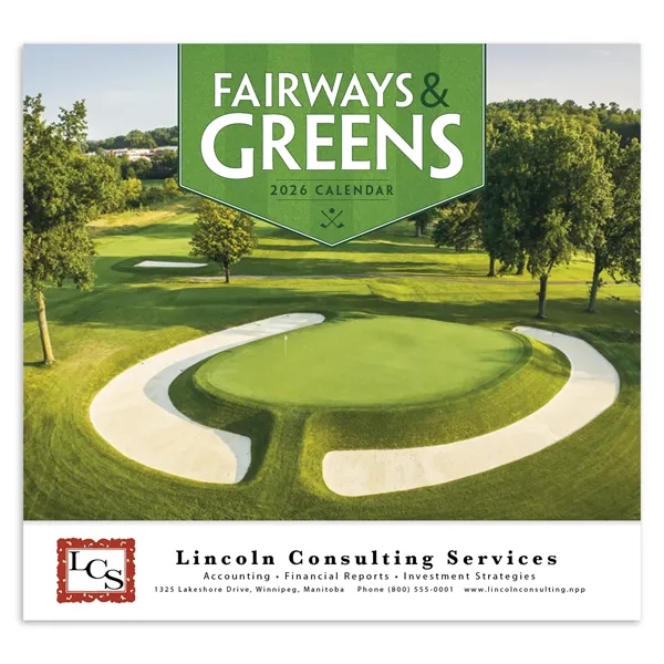 Fairways & Greens - Stapled... from ASI 40480 Koozie Group / Norwood Triumph Calendar