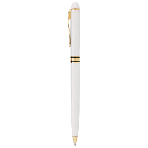 Solid brass twist action ballpoint pen with a gold clip and... from ASI 68190 Lungsal / Lungsal