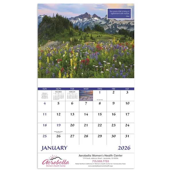 Inspirations for Life - Stapled... from ASI 40480 Koozie Group / Norwood Triumph Calendar