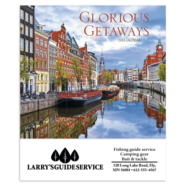 Glorious Getaways - Mini... from ASI 40480 Koozie Group / Norwood Triumph Calendar