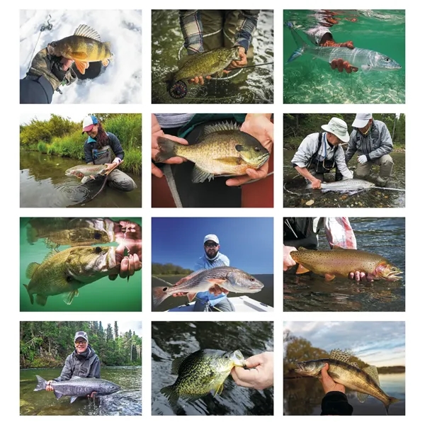 Fishing Guide Appointment Calendar - Stapled... from ASI 40480 Koozie Group / HotLine®