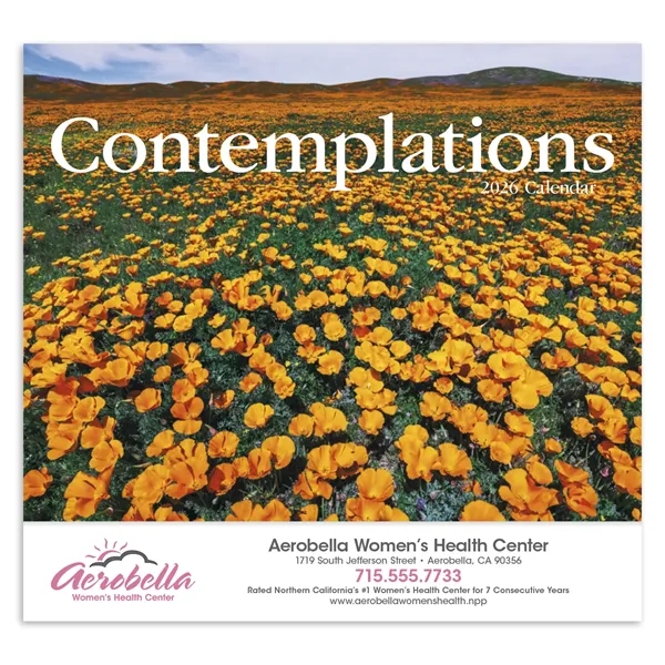 Contemplations Appointment Calendar - Stapled... from ASI 40480 Koozie Group / HotLine®