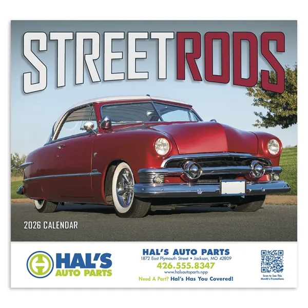 Street Rod Fever Appointment Calendar - Stapled... from ASI 40480 Koozie Group / HotLine®