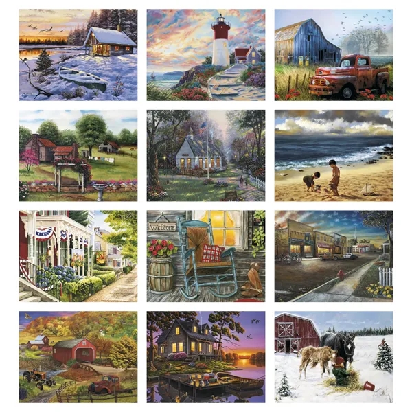 Back Home Appointment Calendar - Stapled... from ASI 40480 Koozie Group / HotLine®