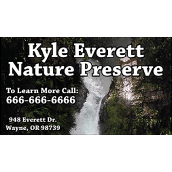 3.5" x 2" business card magnet with four color process imprinting.... from ASI 89910 Stouse, LLC