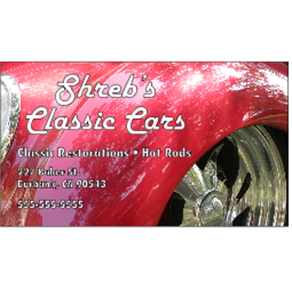 3.5" x 2" business card, magnet with square corners and 4... from ASI 89910 Stouse, LLC