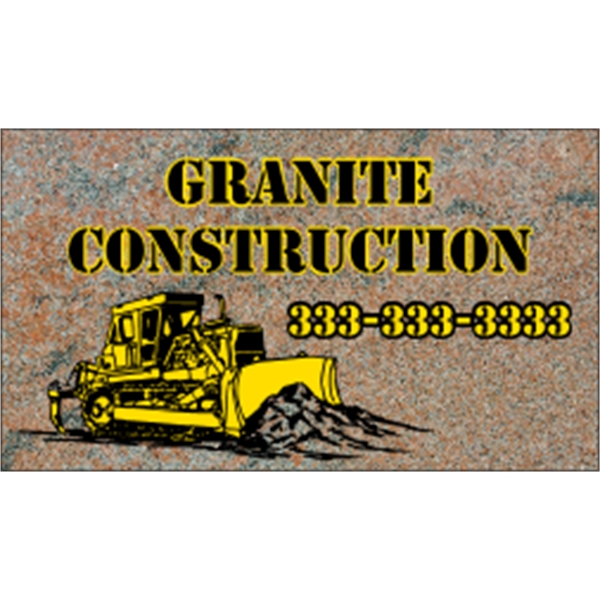 3.5" x 2" business card, magnet with square corners and 4... from ASI 89910 Stouse, LLC