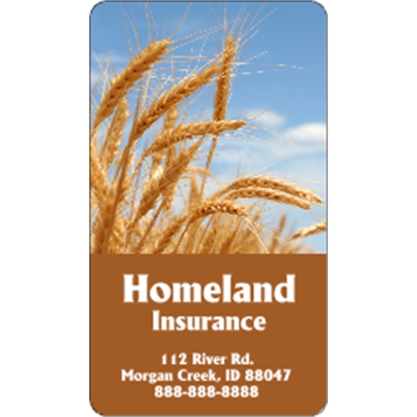 3.5" x 2" business card magnets with round corners, .019" or... from ASI 89910 Stouse, LLC