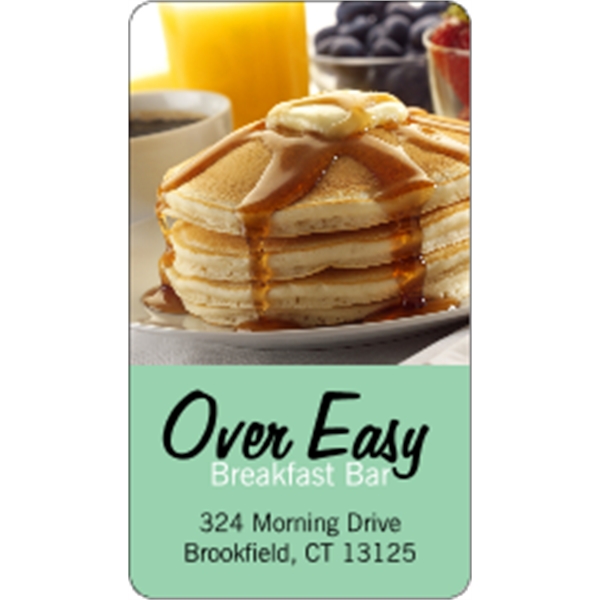 3.5" x 2" business card magnets with round corners, .019" or... from ASI 89910 Stouse, LLC