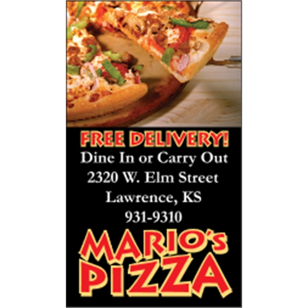 3.5" x 2" business card, magnet with square corners and 4... from ASI 89910 Stouse, LLC