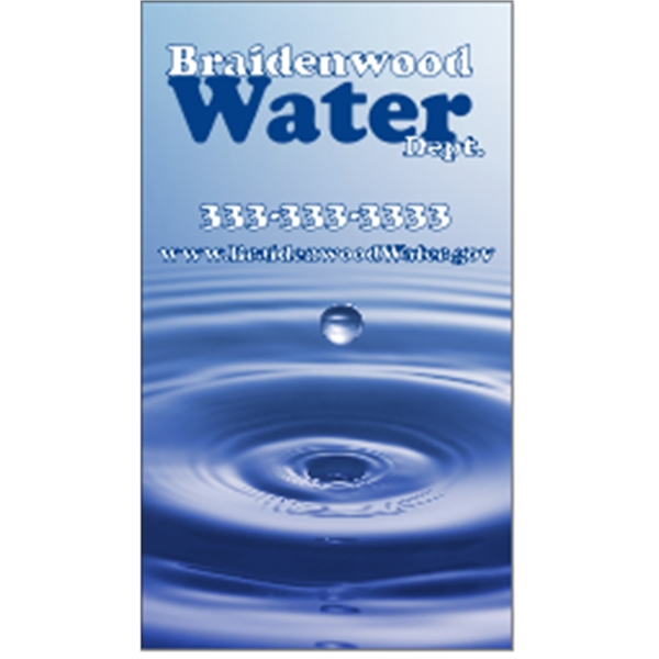 3.5" x 2" business card, magnet with square corners and 4... from ASI 89910 Stouse, LLC