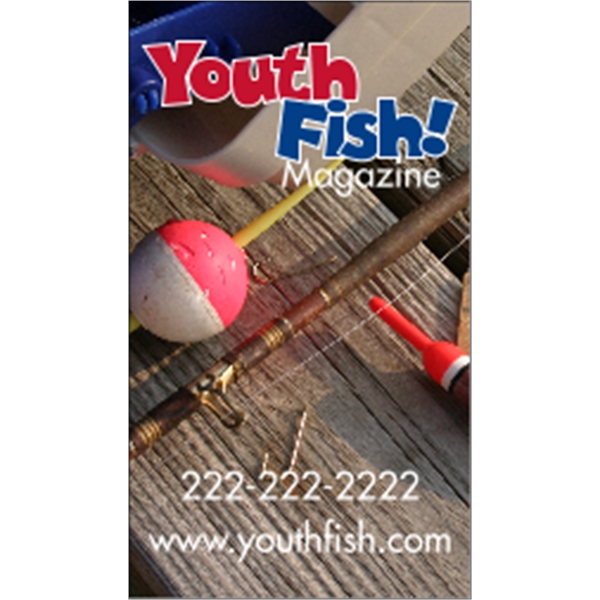 3.5" x 2" business card, magnet with square corners and 4... from ASI 89910 Stouse, LLC