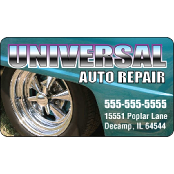 3.5" x 2" business card magnets with round corners, .019" or... from ASI 89910 Stouse, LLC