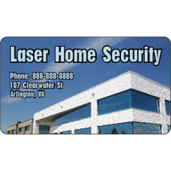 3.5" x 2" business card magnets with round corners, .019" or... from ASI 89910 Stouse, LLC