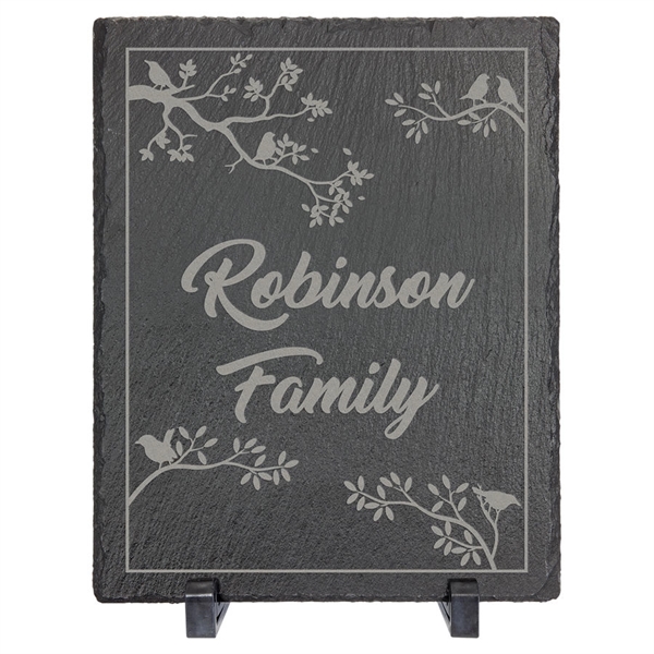 8" x 10" rectangular slate standing sign with 2 plastic feet,... from ASI 92531 Unique Custom Products / UCP