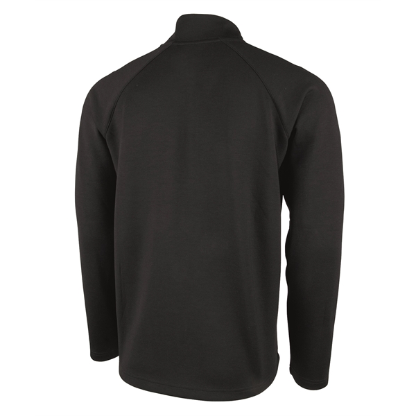 Men's 75/19/6 polyester, rayon and spandex Seaport quarter-zipper pullover sweatshirt.... from ASI 44620 Charles River Apparel