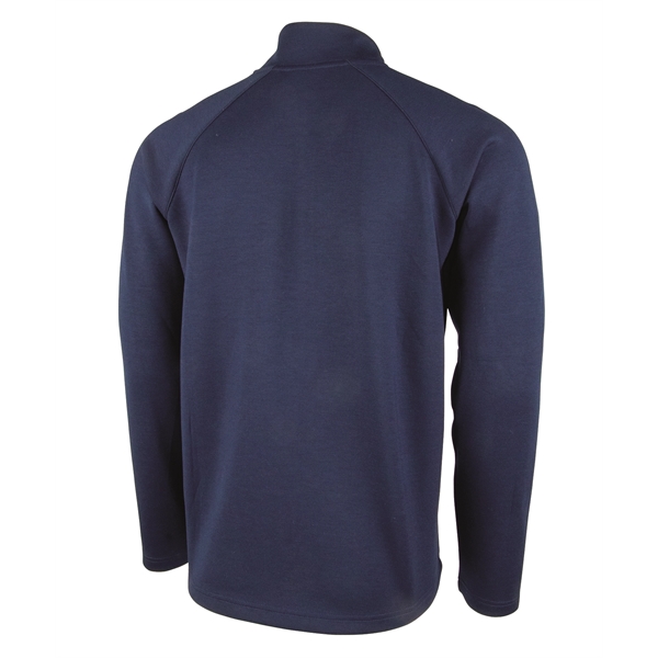 Men's 75/19/6 polyester, rayon and spandex Seaport quarter-zipper pullover sweatshirt.... from ASI 44620 Charles River Apparel