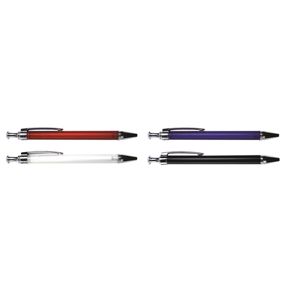 Retractable ballpoint pen with black ink... from ASI 50873 Drum-Line / Drum-line Inc