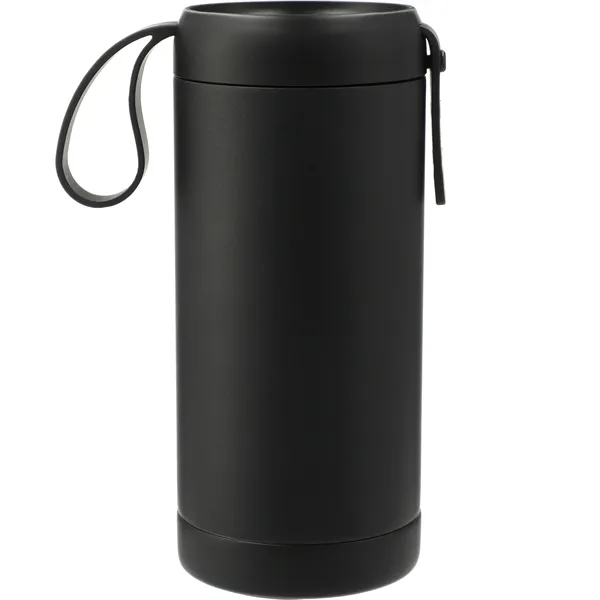 20oz meal container with spoon, strap, and snack storage... from ASI 66887 PCNA / Leed’s