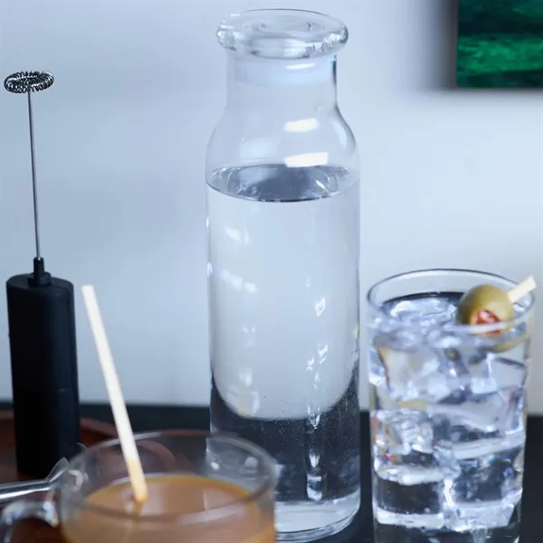 Glass Water Bottle w/ Lid 24 oz.... from ASI 66887 PCNA / Leeds