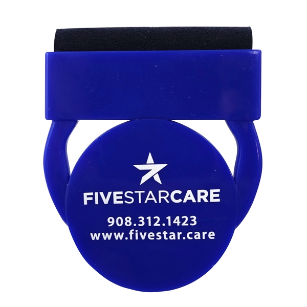 1.625" x 2" x .86" Clipster plastic clip-on webcam security cover.... from ASI 90807 Tekweld