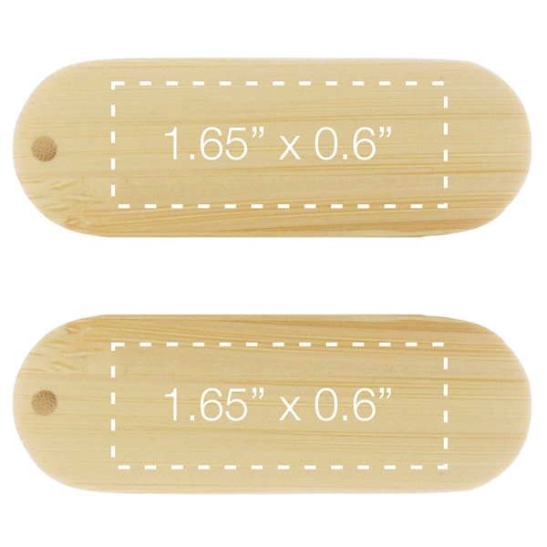 Eco-friendly bamboo USB flash drive.... from ASI 62124 iClick, Inc. / iClick®