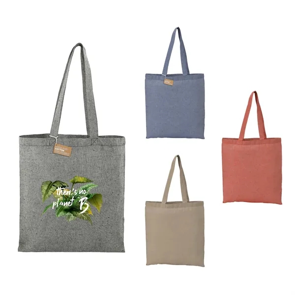 16.5" x 15" tote bag made from approximately 70%-80% recycled cotton... from ASI 66887 PCNA / Bullet