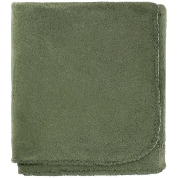 50" x 60" recycled PET fleece blanket with canvas pouch.... from ASI 66887 PCNA / Leeds