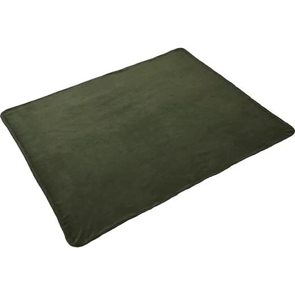 50" x 60" recycled PET fleece blanket with canvas pouch.... from ASI 66887 PCNA / Leeds