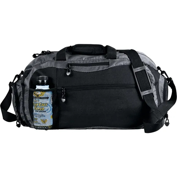 11" x 12" x 20" duffel bag with multiple pockets.... from ASI 66887 PCNA / Leed’s